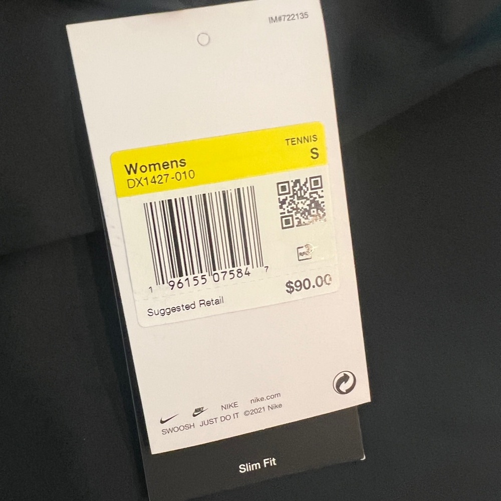 NWT Nike Women's Black Mini Dress - Picture 5 of 6